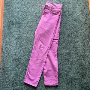 GAP purple. Size 28/6r Always Skinny jeans